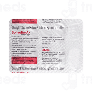 Spirodin Ax Tablet Sr 10