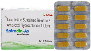 Spirodin Ax Tablet Sr 10
