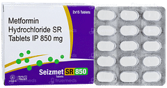 Seizmet Sr 850 MG Tablet 15