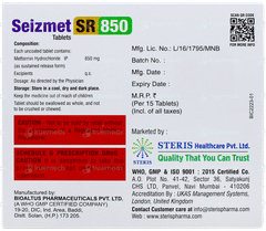 Seizmet Sr 850 Tablet 15