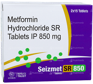 Seizmet Sr 850 MG Tablet 15