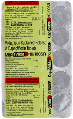 Dapa Vilda 10/100sr Tablet 15