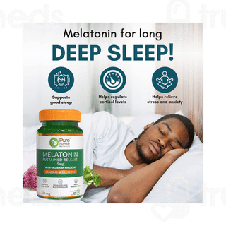 Pure Nutrition Melatonin Sustained Release 5 MG Veg Tablet 60