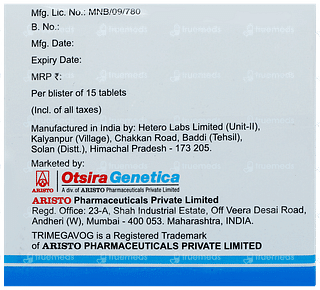 Trimegavog 2 Tablet 15