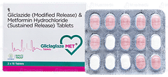 Gliclaglaze Met 60/500 MG Tablet Sr 15