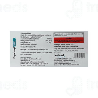 Pegabanyl Ntm Tablet 10