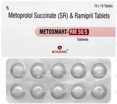 Metosmart Rm 50/5 Tablet 10 Metosmart Rm 50/5 Tablet 10