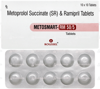 Metosmart Rm 50/5 Tablet 10