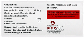 Metosmart Rm 50/5 Tablet 10