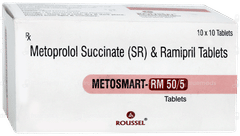 Metosmart Rm 50/5 Tablet 10