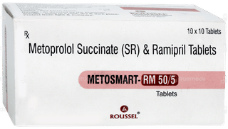 Metosmart Rm 50/5 Tablet 10