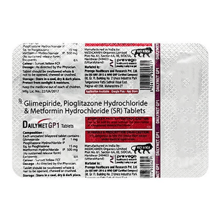 Dailymet Gp 1 Tablet 10