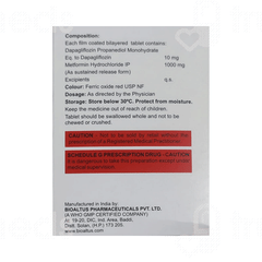 Dapaclan M 1000 Tablet 15 Dapaclan M 1000 Tablet 15