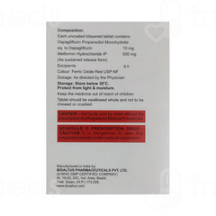 Dapaclan M 500 MG Tablet 15 Dapaclan M 500 MG Tablet 15