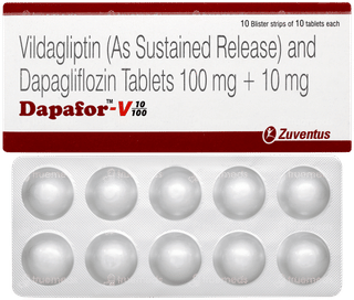 Dapafor V 10/100 Tablet 10