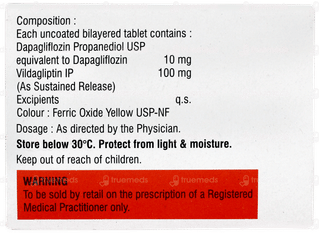 Dapafor V 10/100 Tablet 10