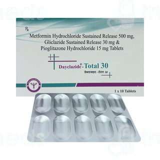 Dayclazide Total 30 MG Tablet 10