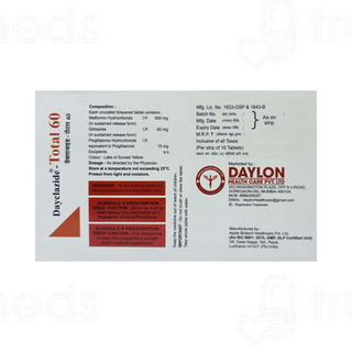 Dayclazide Total 60 MG Tablet 10