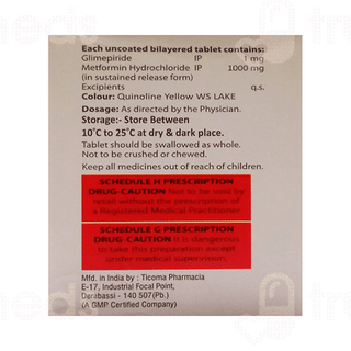 Glyxer M 1 MG Forte Tablet 15