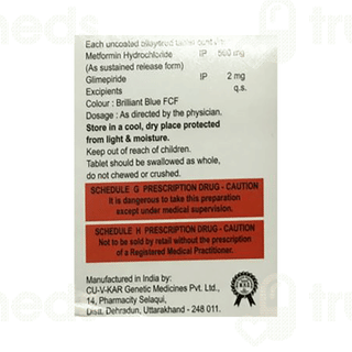 Sidglim M 2 MG Tablet 10