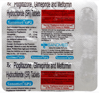 Sanomet Gp2 Tablet 15