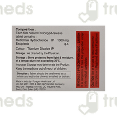 Justmet 1000 MG Tablet 10