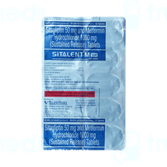 Sitalent M Sr 50/1000 MG Tablet 10 Sitalent M Sr 50/1000 MG Tablet 10
