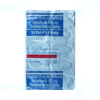 Sitalent M Sr 50/1000 MG Tablet 10