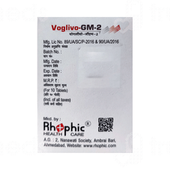 Voglivo GM 2 MG Tablet 10 Voglivo GM 2 MG Tablet 10