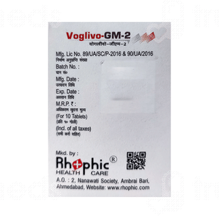 Voglivo GM 2 MG Tablet 10