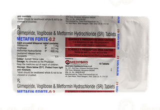 Metafin Forte 0.2 MG Tablet 10