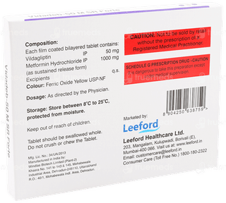 Vidadeb 50 M Sr Forte Tablet 15