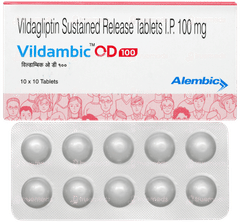 Vildambic Od 100 Tablet 10
