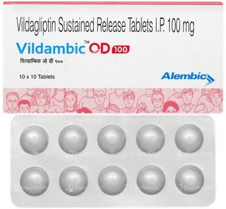 Vildambic Od 100 Tablet 10