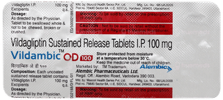 Vildambic Od 100 Tablet 10