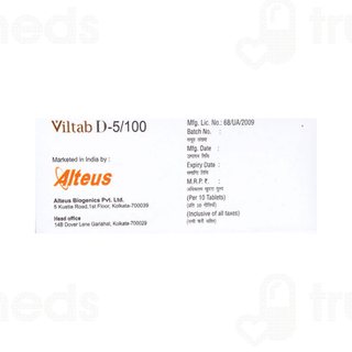 Viltab D 5/100 Tablet 10