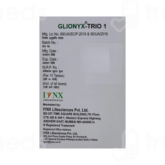 Glionyx Trio 1 MG Tablet 10