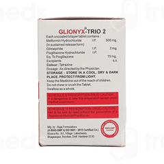 Glionyx Trio 2 MG Tablet 10