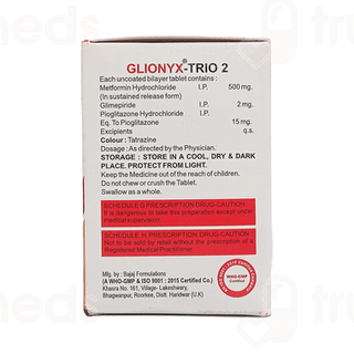 Glionyx Trio 2 MG Tablet 10
