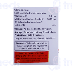 Vogliking 0.2 M 1000 Sr Tablet 10