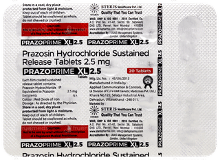 Prazoprime Xl 2.5 Tablet 20