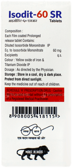 Isodit 60 Sr Tablet 10