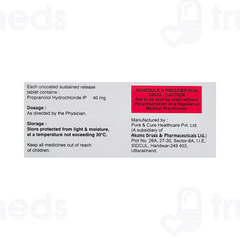 Migvon Sr 40 MG Tablet 10