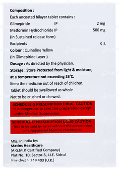 Glycoheal G 502 Tablet Sr 10