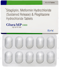 Glura Mp 1000 Tablet 10