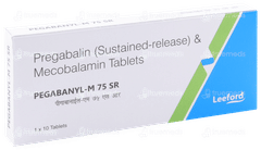 Pegabanyl M 75 Sr Tablet 10