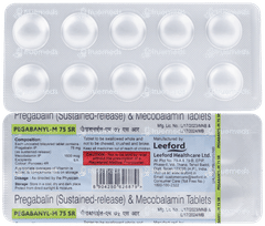 Pegabanyl M 75 Sr Tablet 10