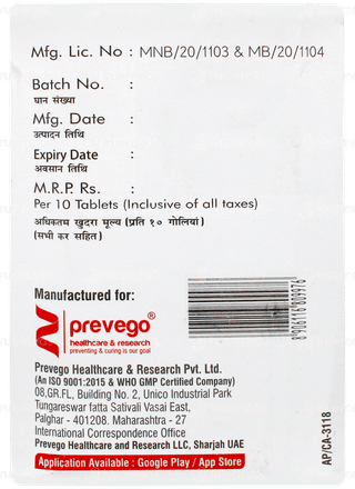 Paralyf 1000 Sr Tablet 10