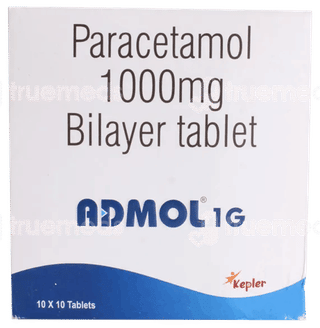Admol 1000 Mg Tablet 10