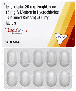 Tendia Mp 500 Tablet 10